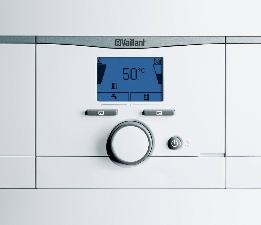 Газовый настенный котел Vaillant turboTEC plus VUW 202/5-5 (H-RU/VE), 20 кВт двухконтурный, турбированный