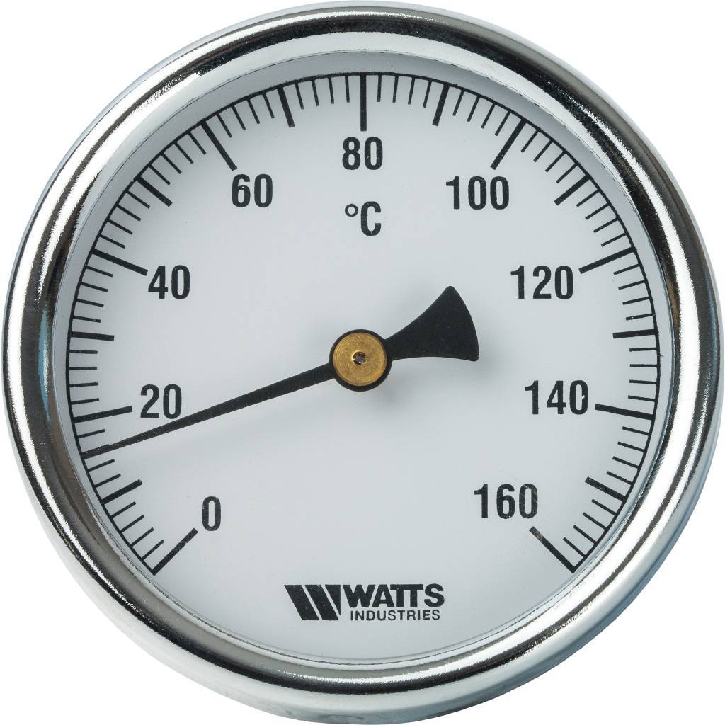 Термометр WATTS 1/2 F+R801(T) 80/50