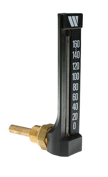 Термометр спиртовой угловой WATTS MTW63