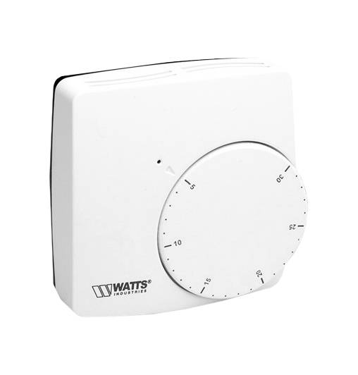 Термостат комнатный электрон. Watts WFHT-20122 для НЗ сервопривода 230 В ( с ночным режимом)