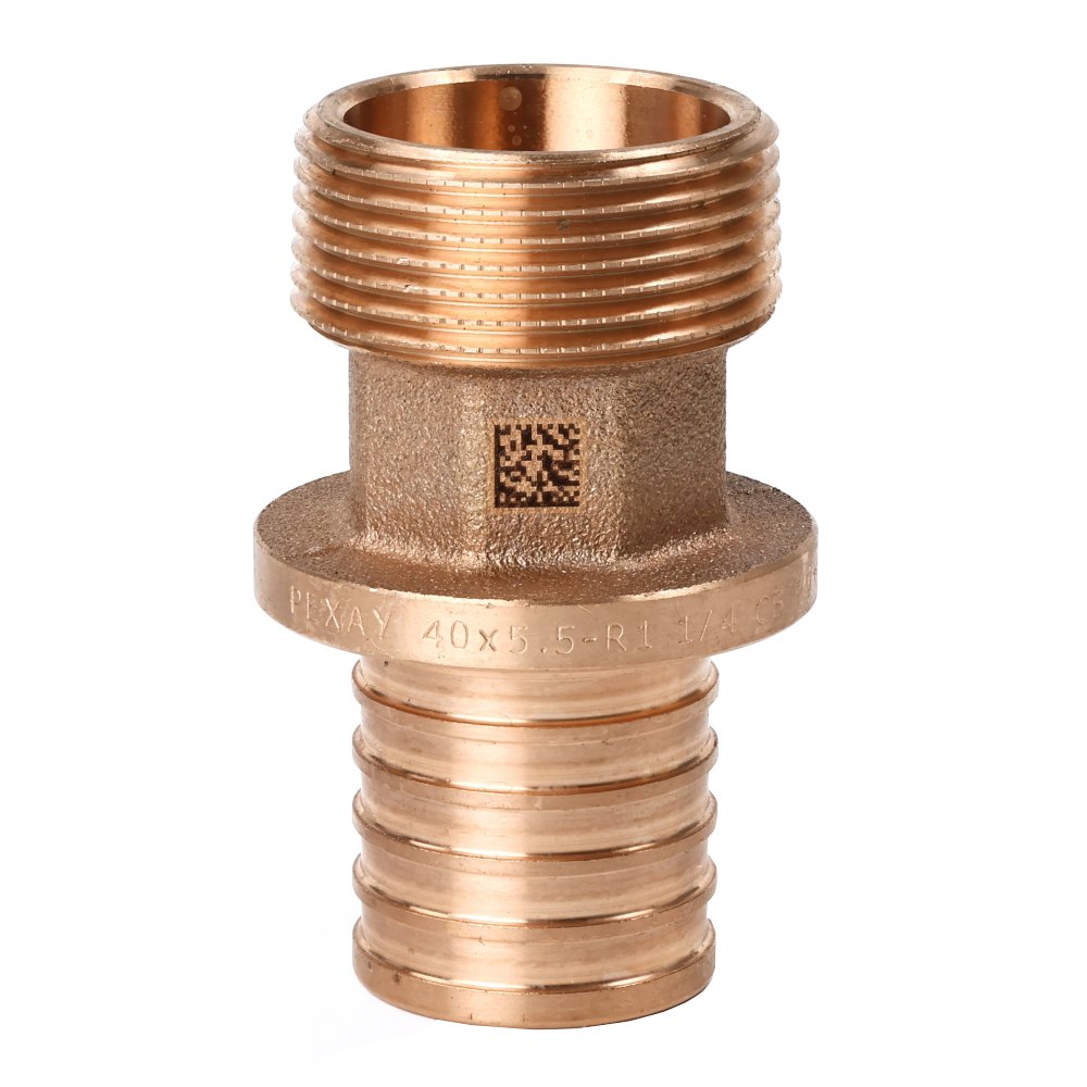 Переходник с наружной резьбой РЕХАУ 40-R 1 1/4 RX+