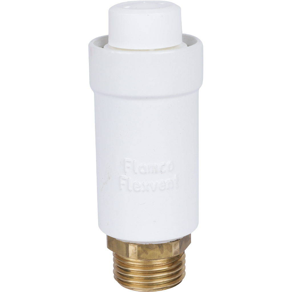 Автоматический поплавковый воздухоотводчик Flamco Flexvent 1/2 white