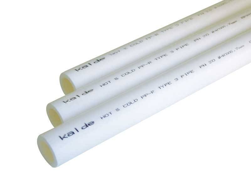 Труба полипропиленовая Kalde d=90 (PN 10) (цвет белый) (Длина: 4 м)