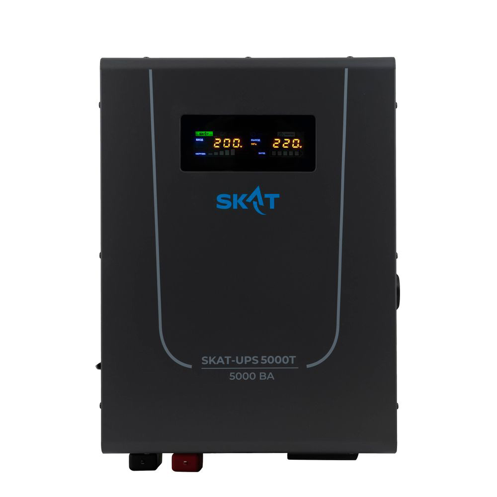Источник питания Teplocom SKAT-UPS 5000T Line-Interactive 220В, 5000ВА, работает от 1 внешней АКБ