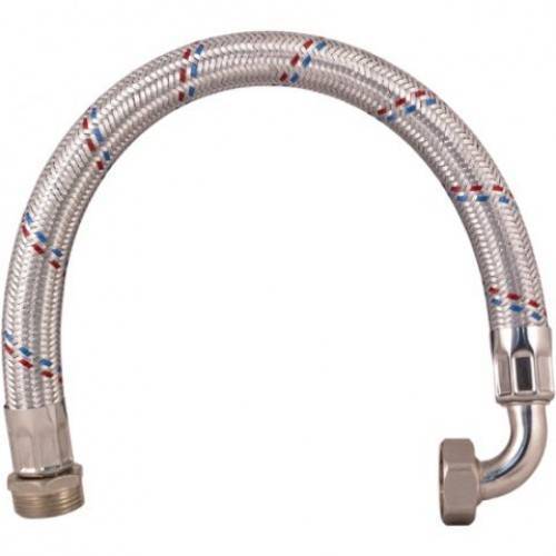Шланг в металлической оплетке SPERONI (УГОЛ) TF 800 G 1 L=800 mm