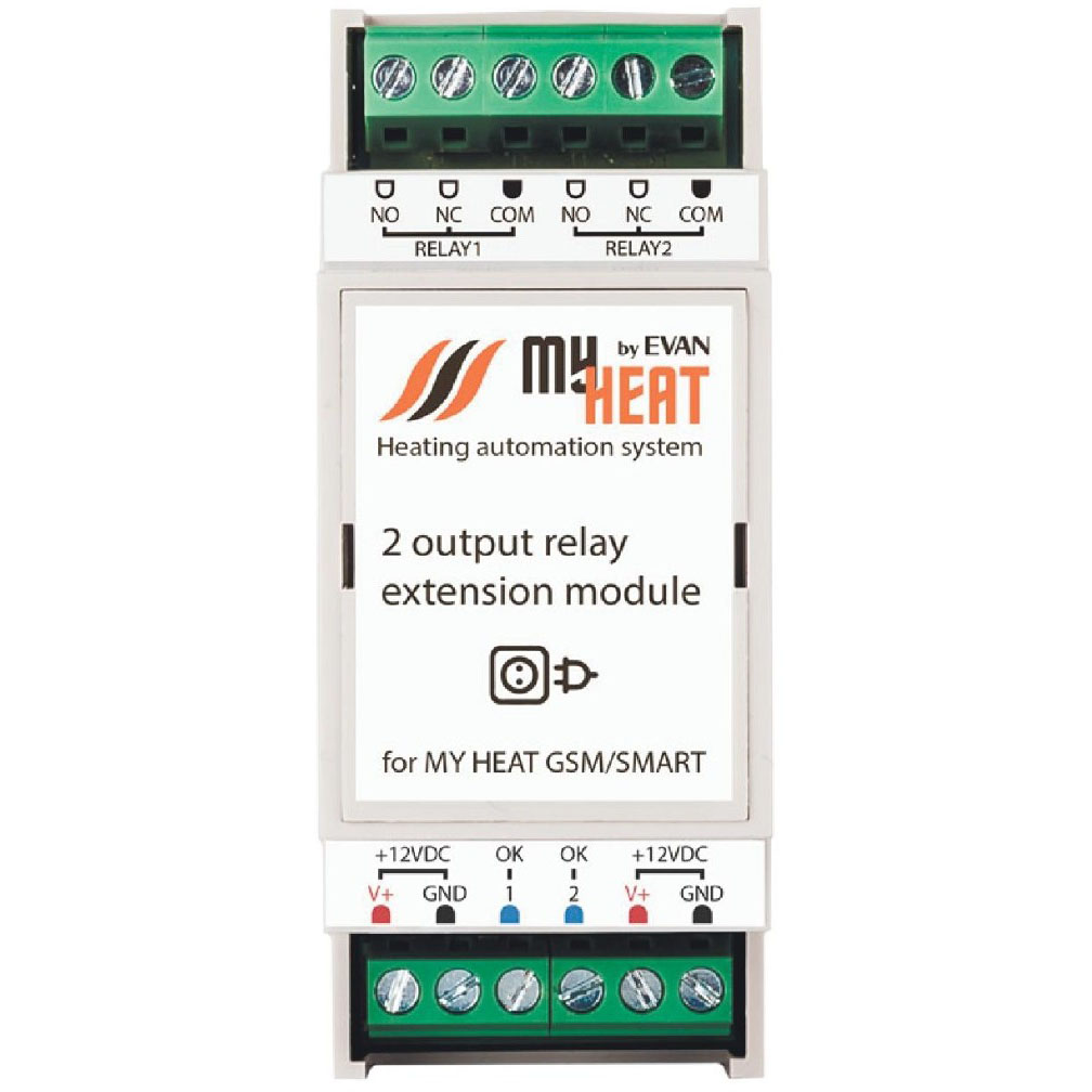 Блок реле на 2 выхода MY HEAT