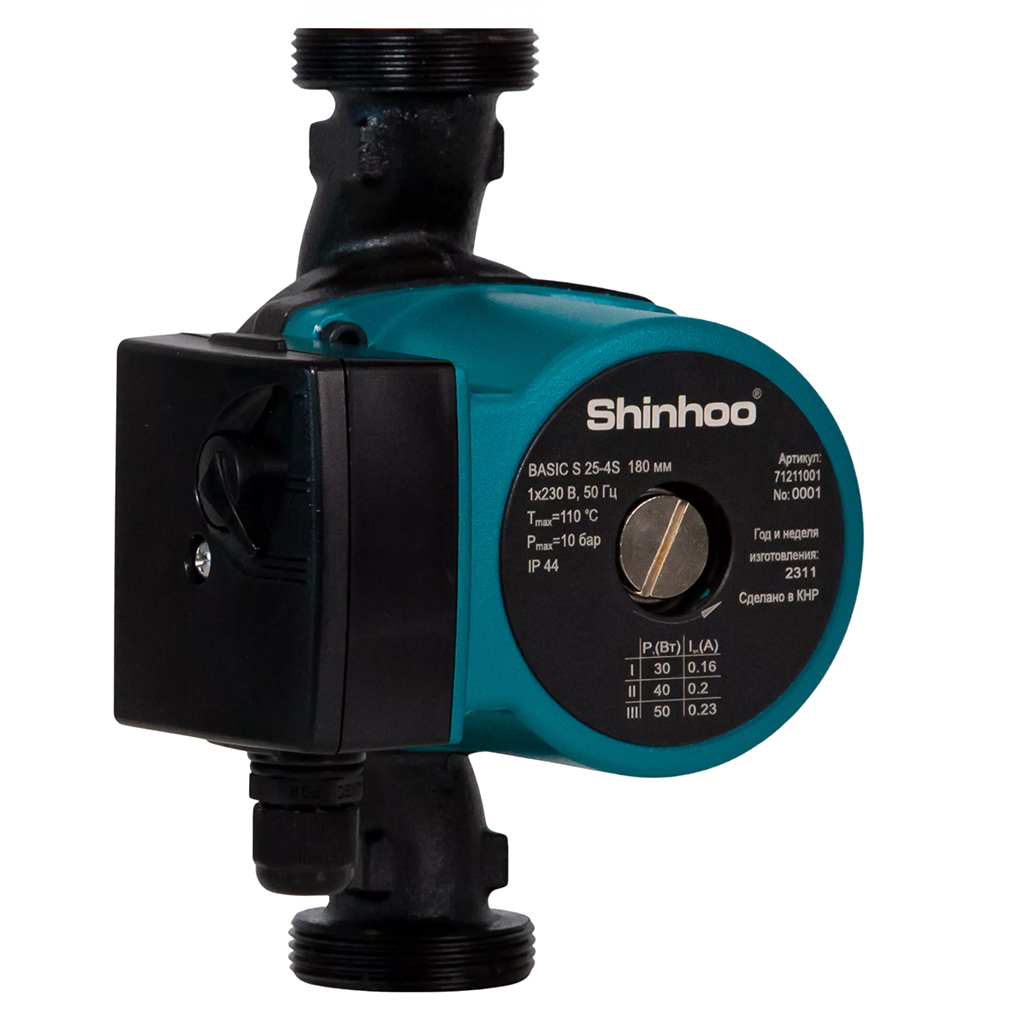 Циркуляционный насос SHINHOO BASIC S 32-4S 180