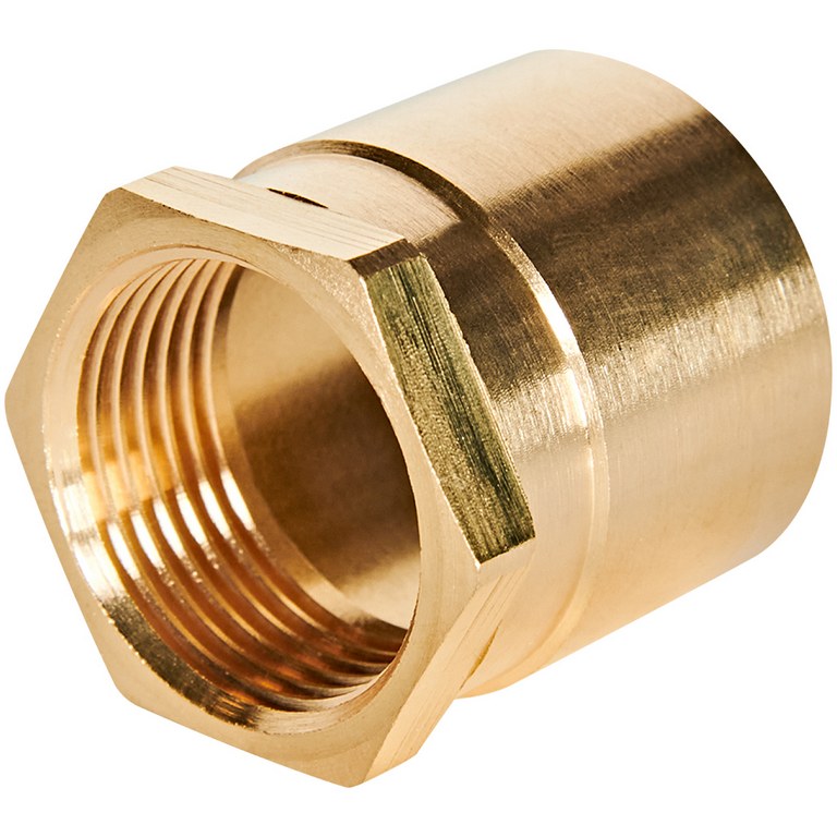 JT-142702834 JINTIAN переход ВП-ВР, латунь 28x3/4, для медных труб под пайку