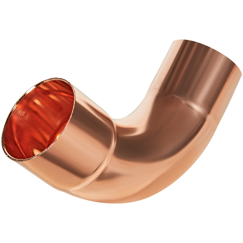 JT-15001A35 JINTIAN отвод 90° ВП-НП, медь 35, для медных труб под пайку