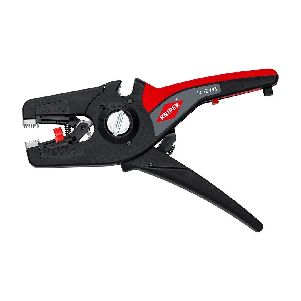 Стриппер KNIPEX PreciStrip 16 автоматический, 0.08-16 мм2 AWG 28-6, 195 мм, SB