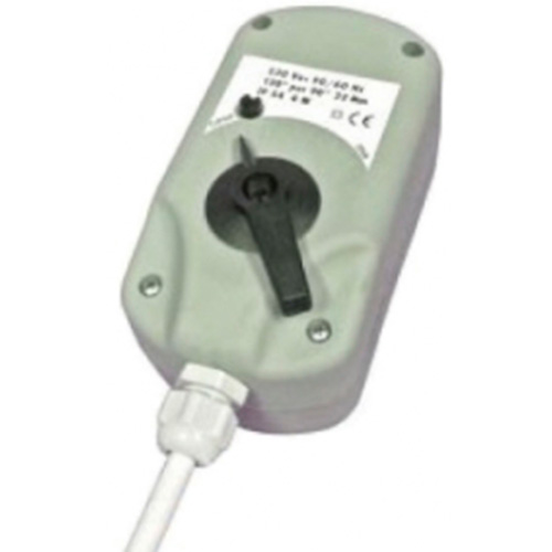 Сервопривод для фланцевых смесительных клапанов 230 V, 120 s. С монтажным комплектом.