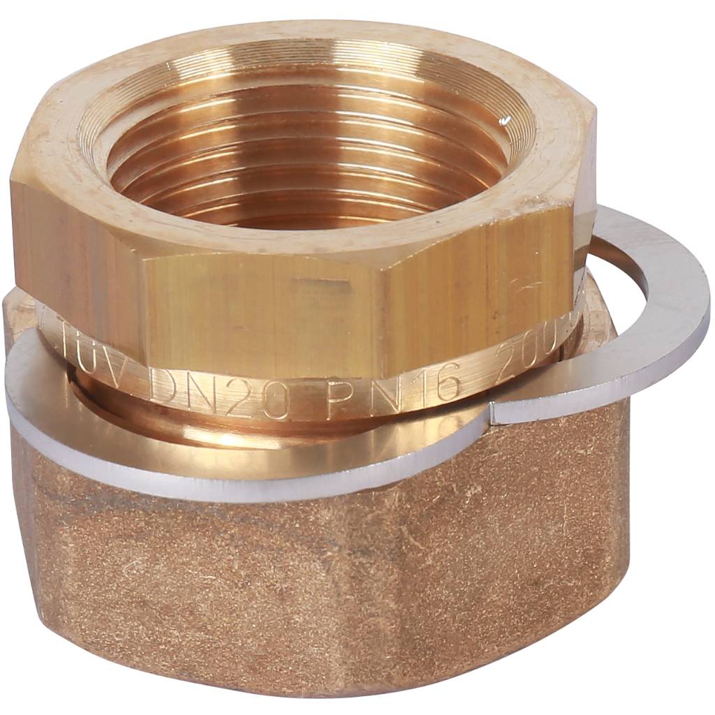 FixLock – комплект концевого фитинга из латуни для подключения трубы Inoflex DN 20 3/4"   ВН