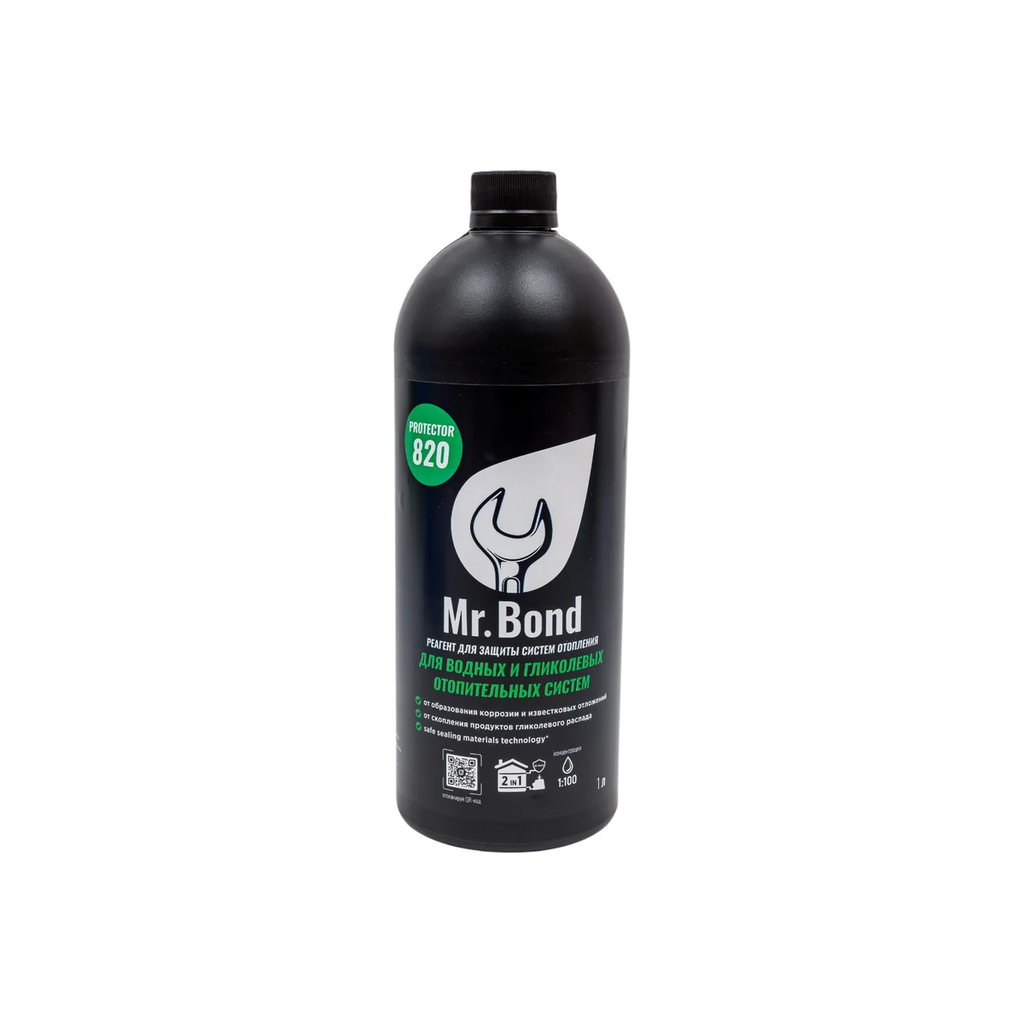 Mr.Bond Protector 820 Ингибитор корозии для защиты систем отопления, 1л