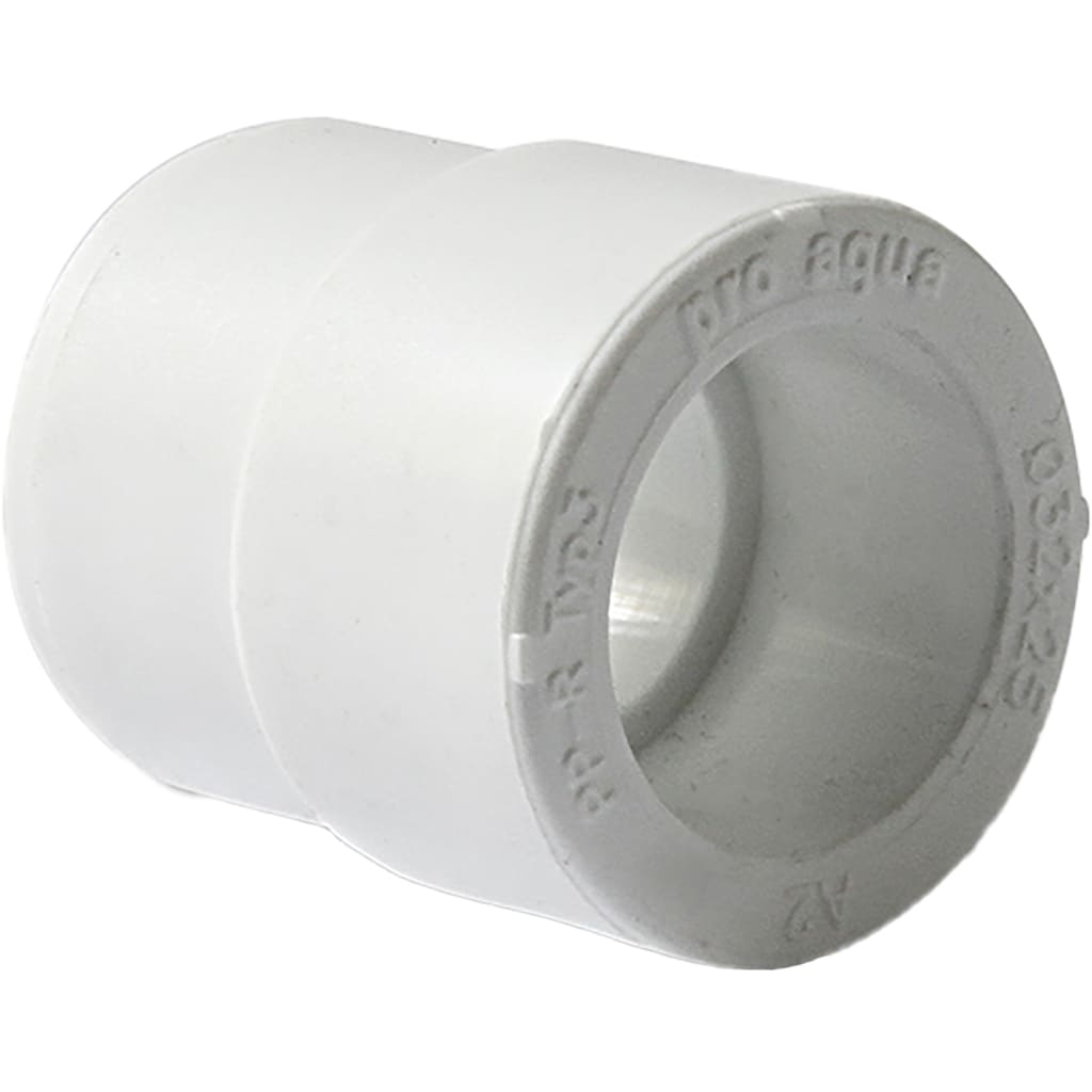 Муфта переходная Pro Aqua d= 63-20 PP-R Н-В Белая