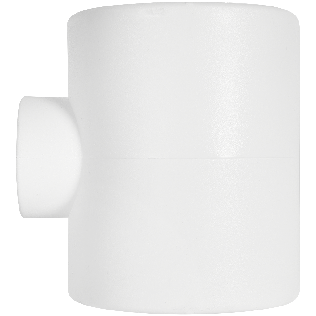 Тройник переходной Белый Pro Aqua d= 50-25-50 PP-R