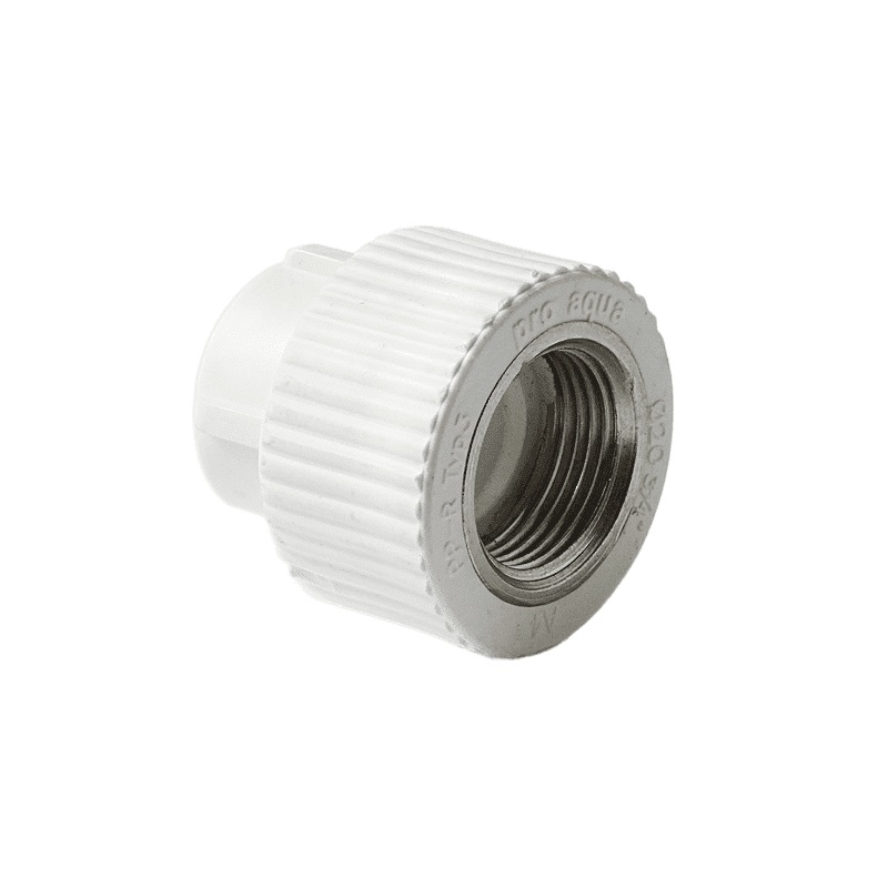 Муфта комбинированная Pro Aqua d= 32-1 PP-R ВР Белая