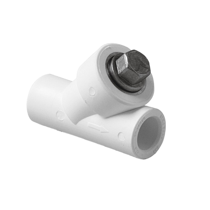Фильтр сетчатый косой Pro Aqua d=20 PP-R В-В Белый