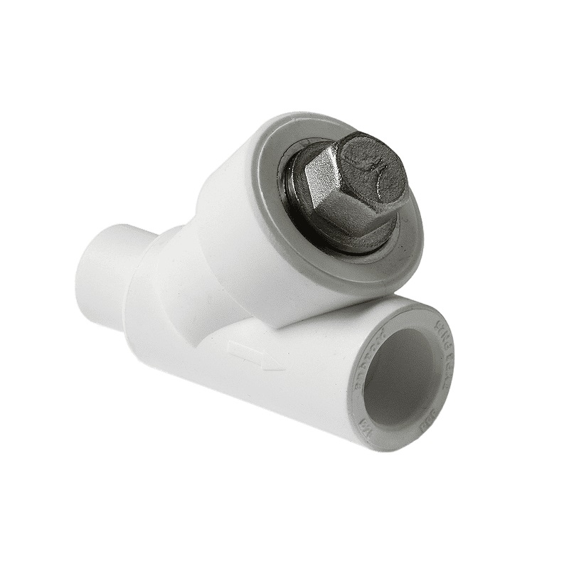 Фильтр сетчатый косой Pro Aqua d= 40 PP-R Н-В Белый
