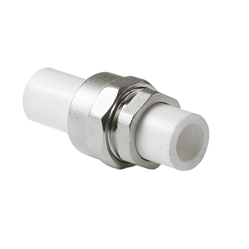 Соединение разъемное комбинированное Pro Aqua d=20-3/4 PP-R Белое