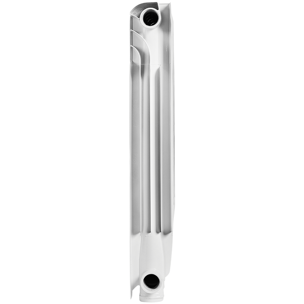 Радиатор алюминиевый ROMMER Profi 500 12 секции (AL500-80-80-100) (RAL9016)