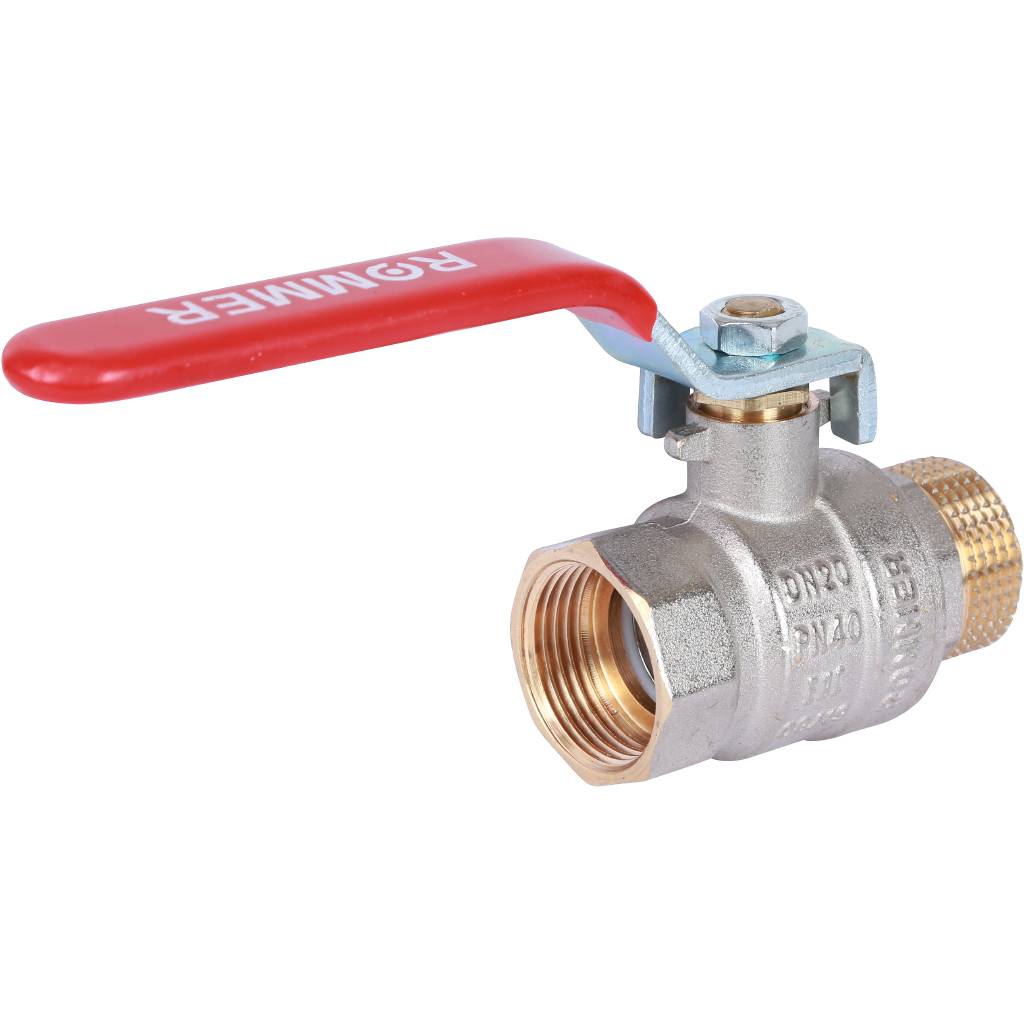 Rommer шаровой кран 3/4" ВН/НР, ручка рычаг RBV-0002-0210320