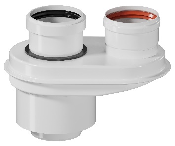 ROMMER RCA-0880-251000 Адаптер моноблочный переход с 80/125 на 80/80 конденсационный