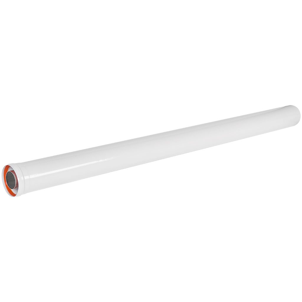 Удлинитель дымохода традиционный коаксиальный ROMMER D60(п-м)/100(м-п), L1500