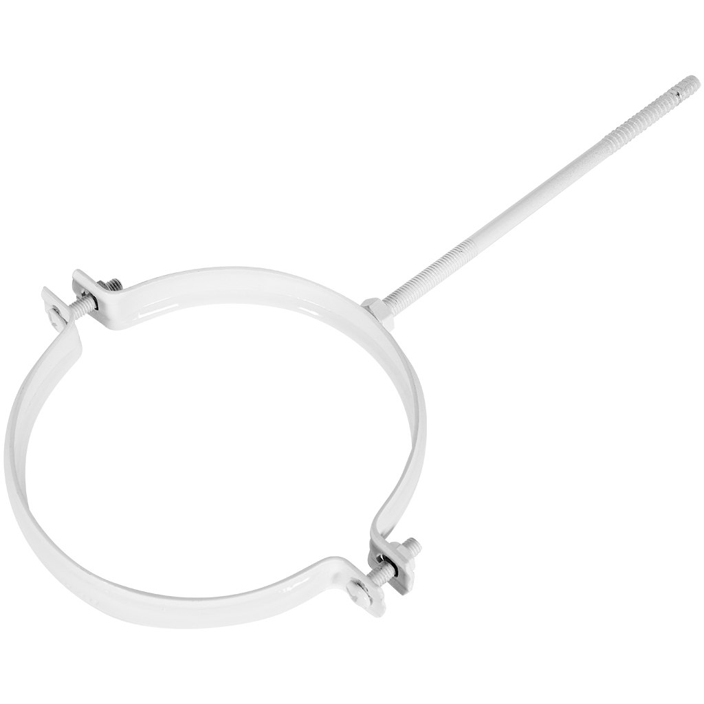ROMMER RCA-8125-000103 Крепление к стене D125 белое металлическое