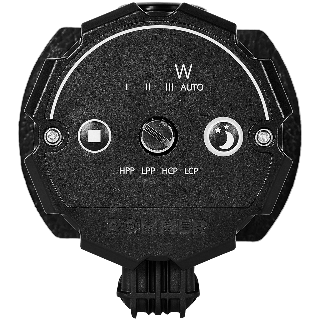 ROMMER PROFI Частотный циркуляционный насос EVO 25/40-130 с гайками и теплоизоляцией