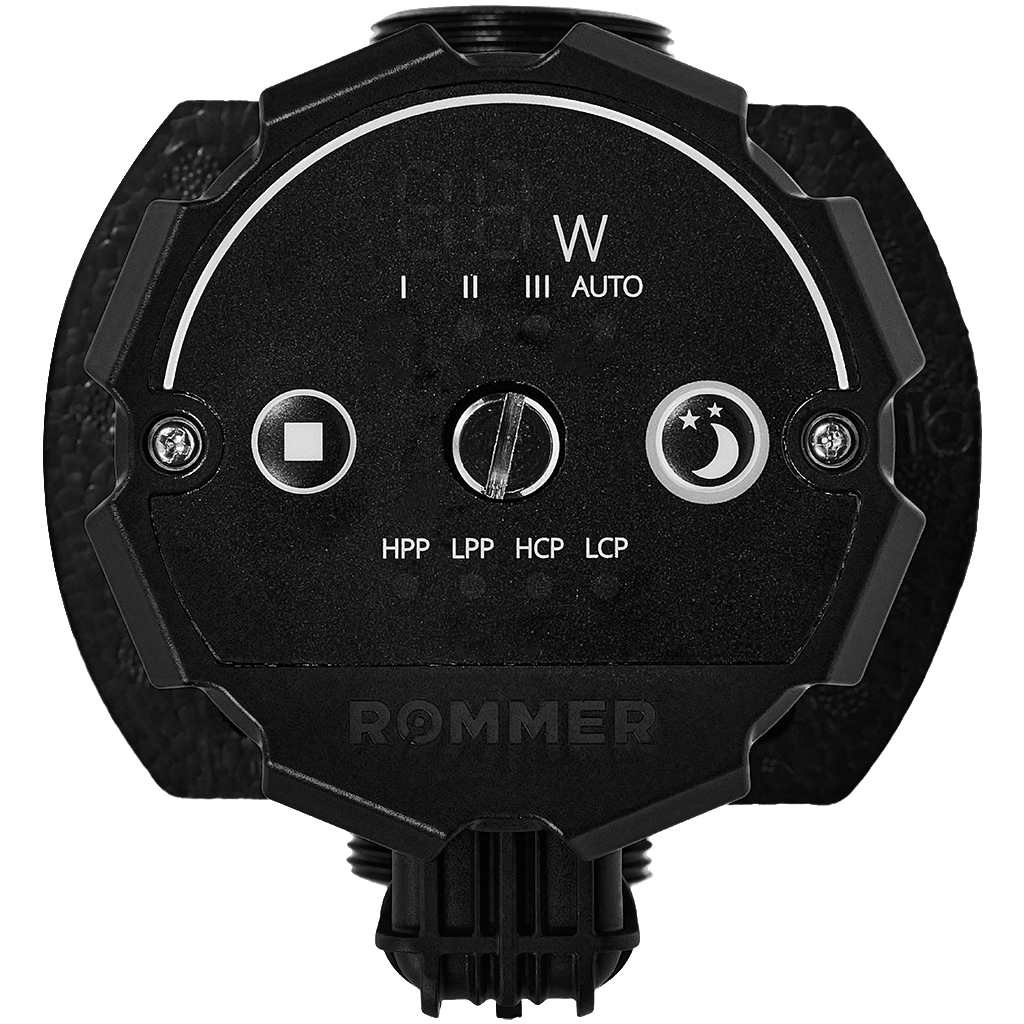 ROMMER PROFI Частотный циркуляционный насос EVO 25/60-130 с гайками и теплоизоляцией