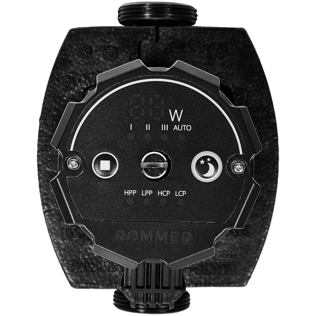 ROMMER PROFI Частотный циркуляционный насос EVO 25/60-180 с гайками и теплоизоляцией