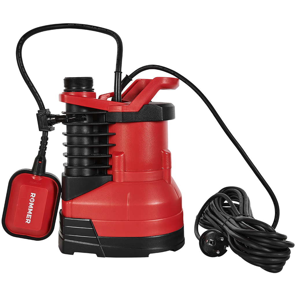 ROMMER PROFI Насос дренажный, кабель 10м, 400 Вт, для чистой воды
