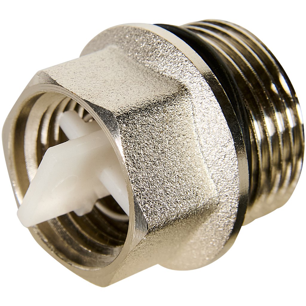 RVA-0004-000020 ROMMER Клапан отсекающий, обратный, 1/2" x 3/4" никель