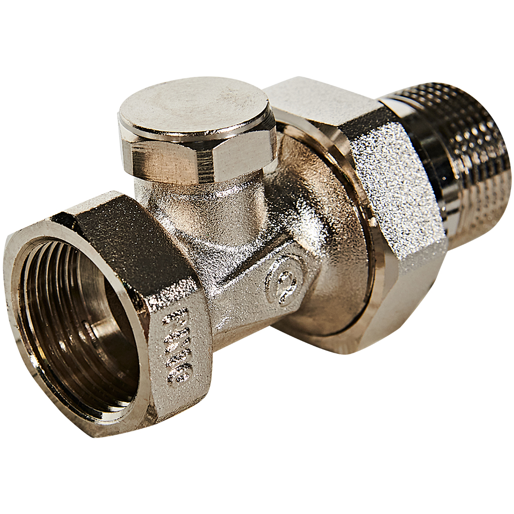 RVL-0001-100020 ROMMER Клапан запорно-балансировочный, прямой 3/4"