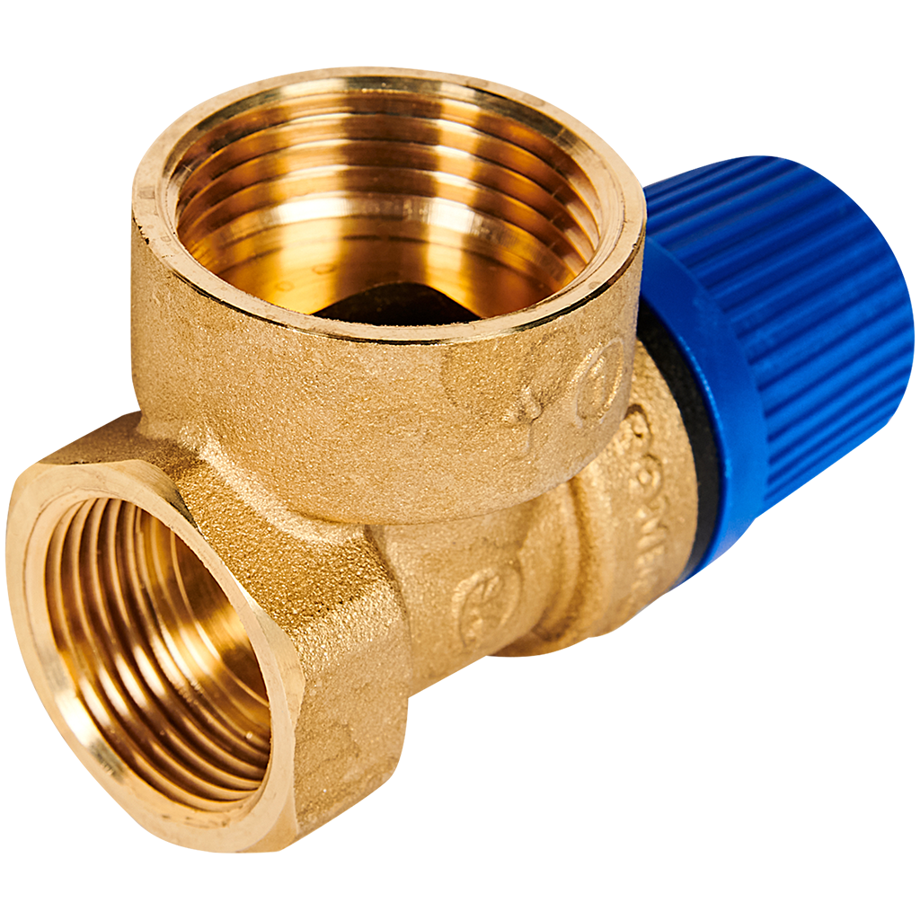 ROMMER Предохранительный клапан для систем водоснабжения 10 бар 3/4"x1"
