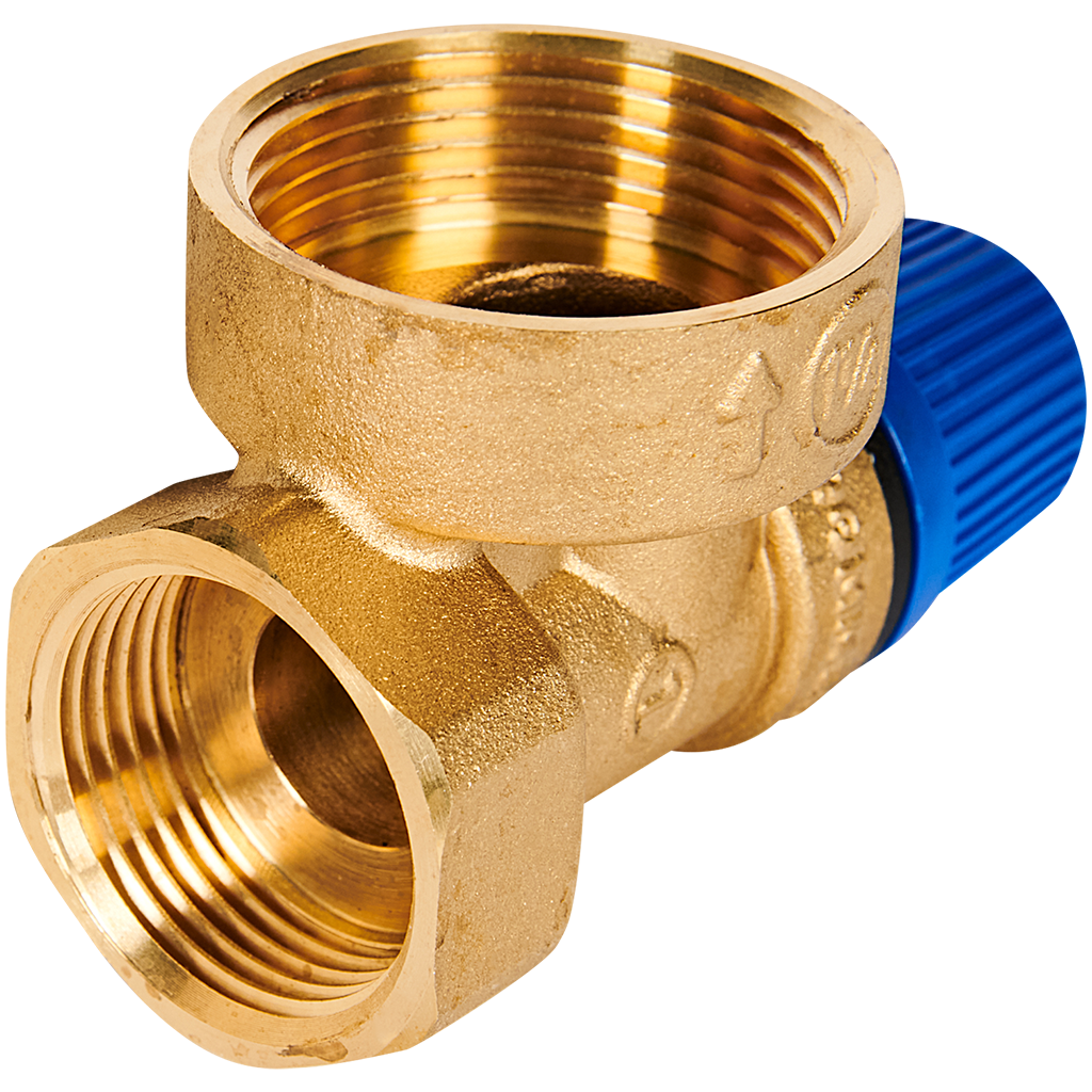 ROMMER Предохранительный клапан для систем водоснабжения 10 бар 1"x1 1/4"