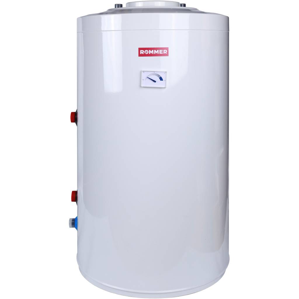 RWH-1110-000150 ROMMER бойлер косвенного нагрева напольный 150 л, 24 кВт, с возм. уст. ТЭН