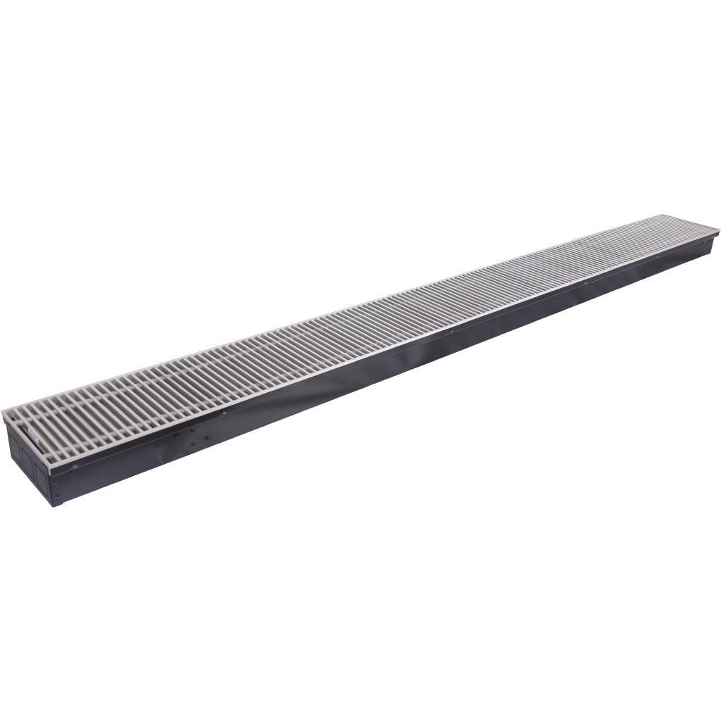 Внутрипольный конвектор STOUT SCN-1100 80х190х2000 (Решётка роликовая) правое подключение