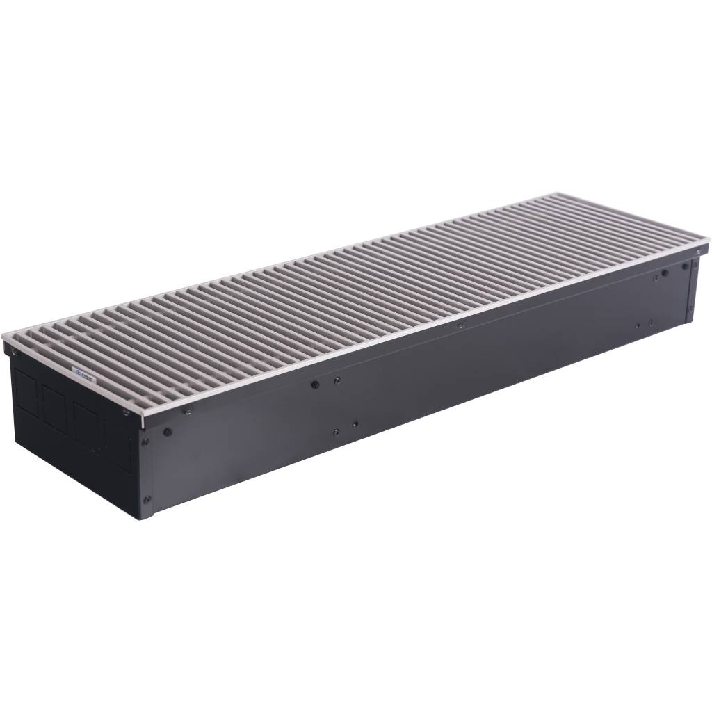 Внутрипольный конвектор STOUT SCN-1100 110х240х800 (Решётка роликовая) правое подключение