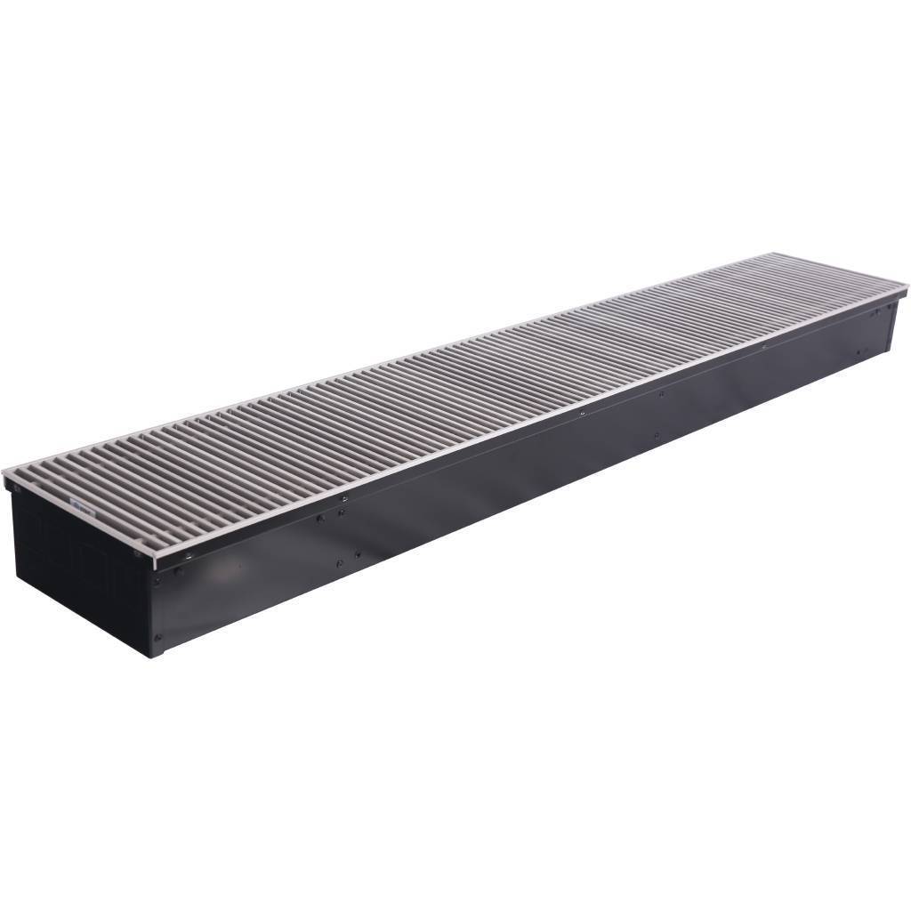 Внутрипольный конвектор STOUT SCN-1100 110х240х1400 (Решётка роликовая) правое подключение