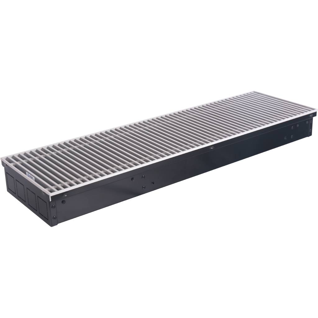 Внутрипольный конвектор STOUT SCN-1100 150х240х1400 (Решётка роликовая) правое подключение