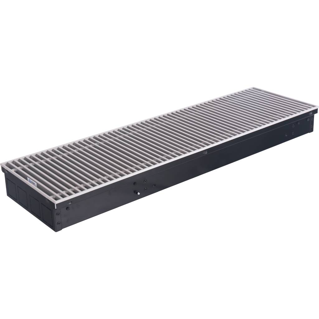 Внутрипольный конвектор STOUT SCQ-1100 75х240х800 (Решётка роликовая) правое подключение