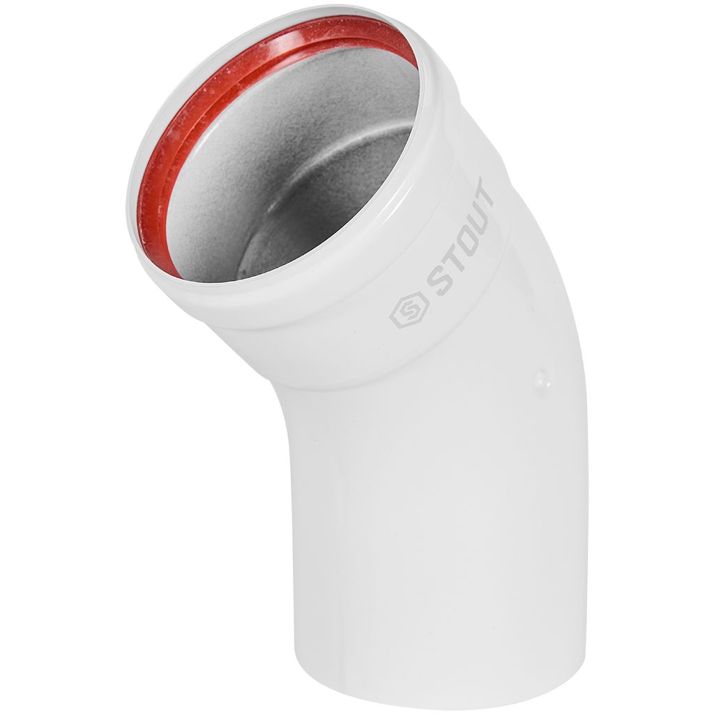 Отвод STOUT 45° традиц. D80(п-м) сварной
