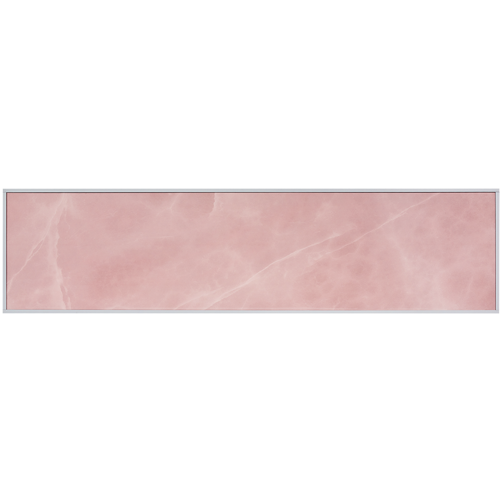 STOUT отопительная панель ROSE STONE SCT 120*30 розовый гранит / серый корпус