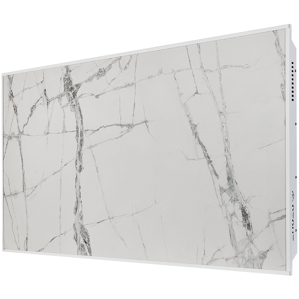 STOUT отопительная
панель WHITE STONE SCT 120*60 белый гранит / белый корпус