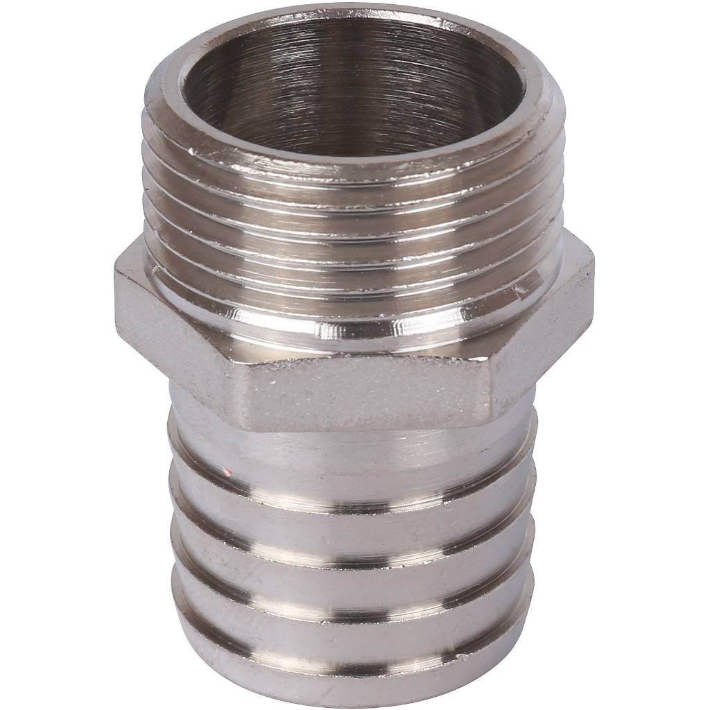 Штуцер STOUT НР никелированный 1 x30