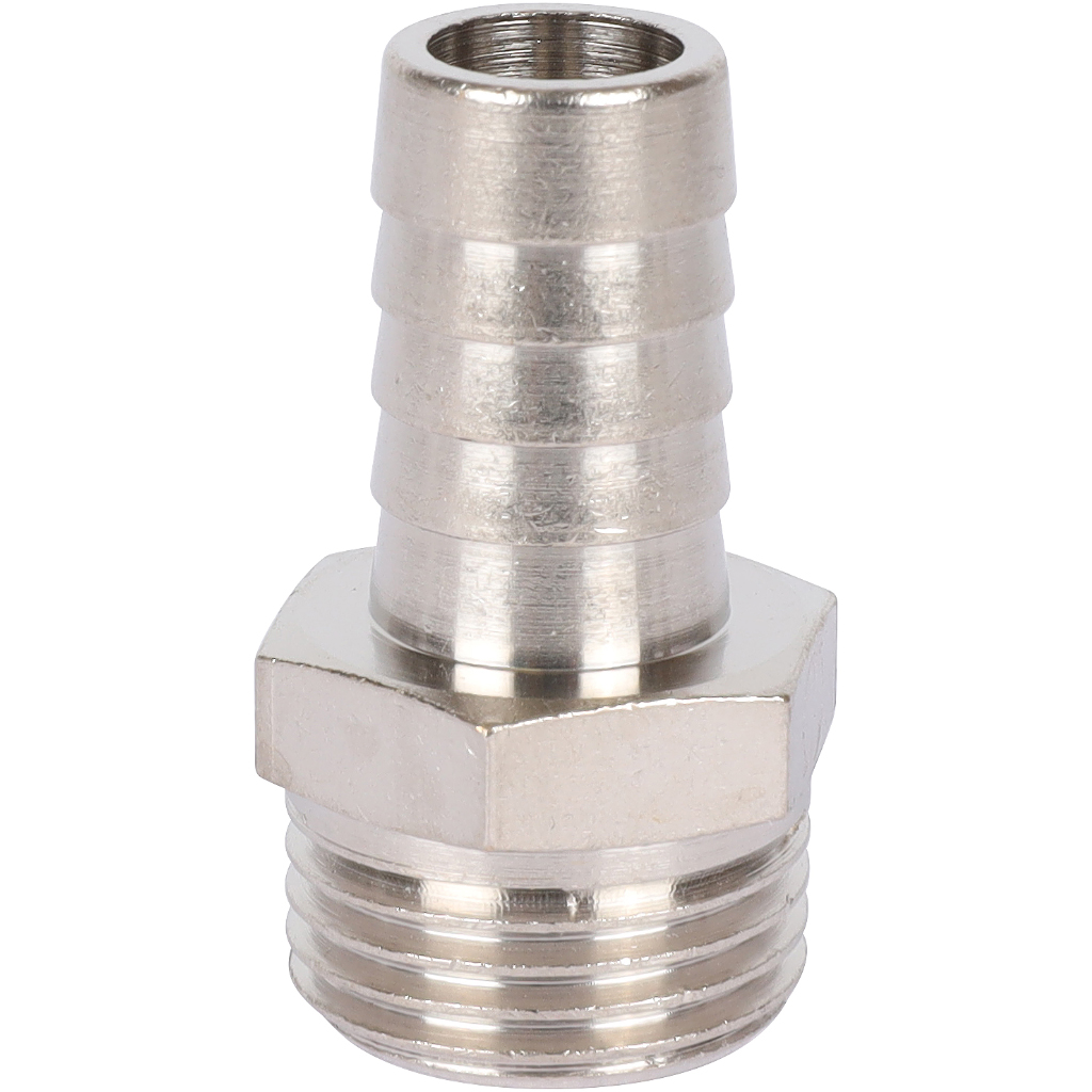 Штуцер STOUT НР никелированный 1/2 x14