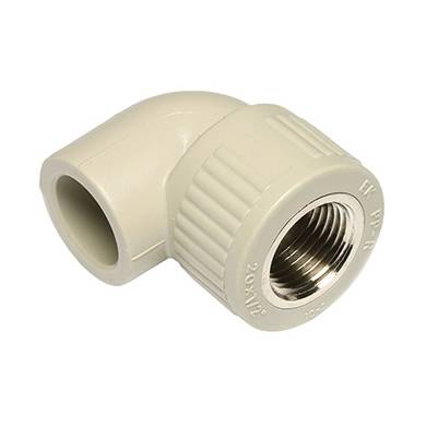 Колено Ekoplastik ППР с внутр. металл. резьбой 25х3/4x90°