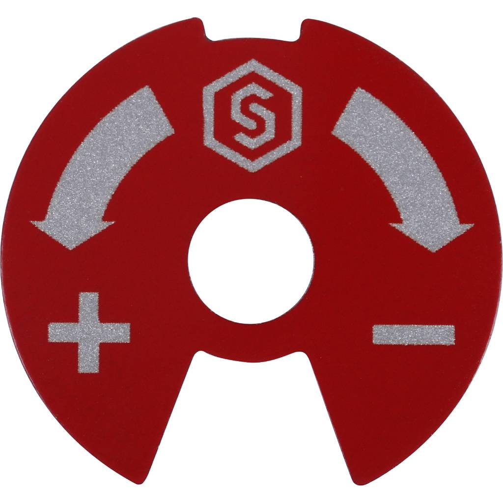 Синий-красный диск для коллекторов распределительных SMB 6851 и SMB 6852