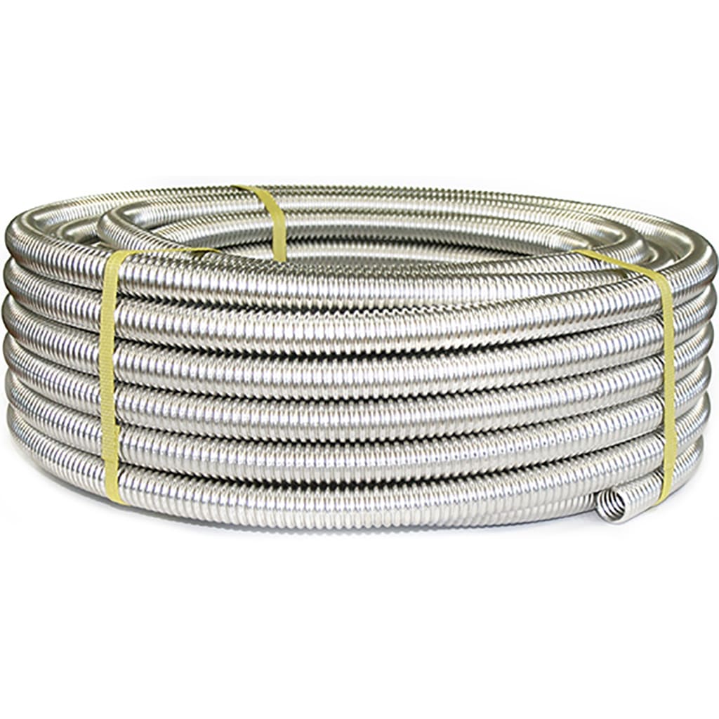 Труба гофрированная из нерж. стали Stahlmann SS304 13А, отожженная, 20м